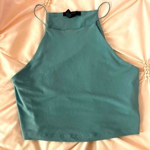 Turquoise tank top